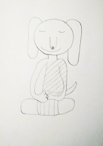 Meditation Buddy Sketch 1
